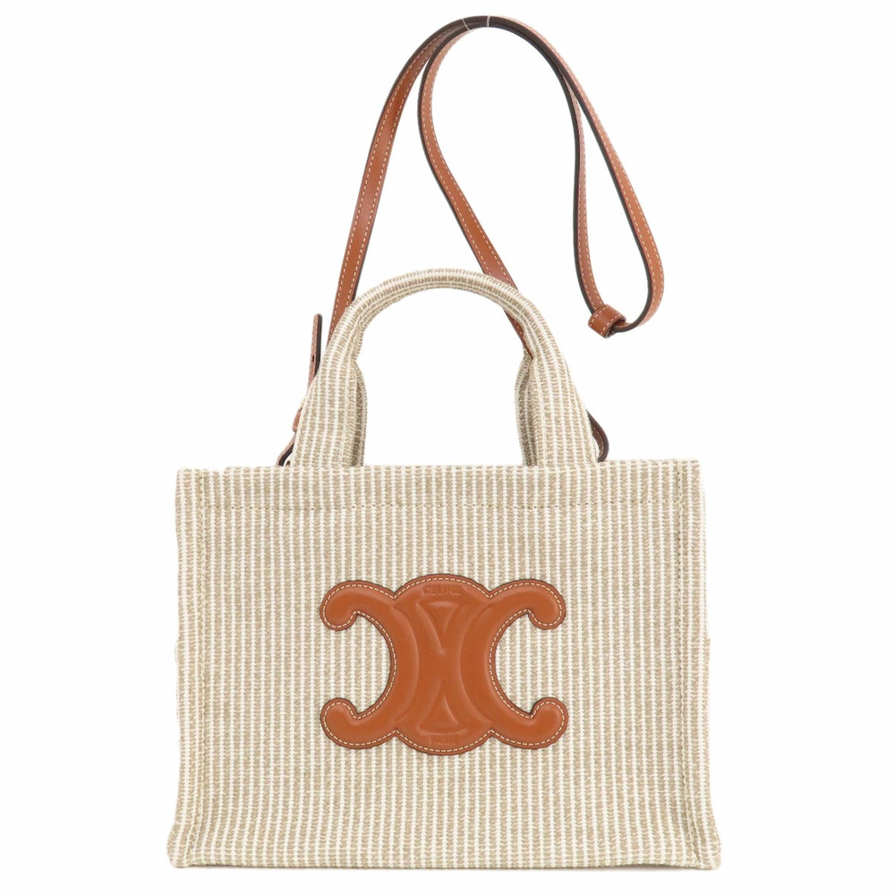 Celine Cabas Thais Handbag Tweed - Picture 11 of 11